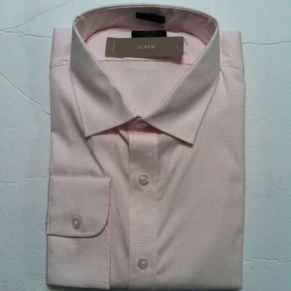 J.CREW LUDLOW MENS NEW LIGHT PINK COTTON DRESS SHIRT SIZE: 14.5/32 SLIM FIT J.CREW LUDLOW MENS NEW LIGHT PINK COTTON DRESS SHIRT SIZE: 14.5/32 SLIM FIT